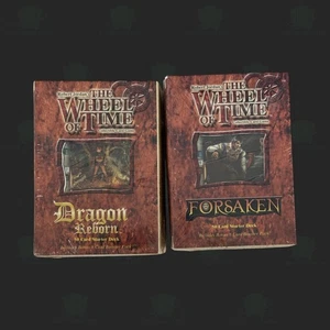 Wheel of Time - The Dragon Reborn &amp; The Forsaken - Starter Decks - Picture 1 of 7