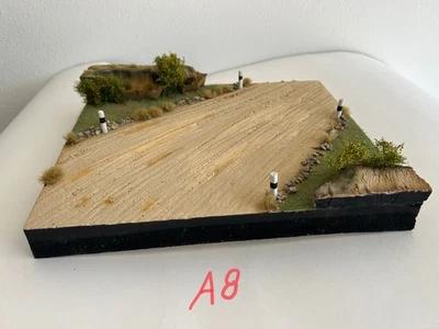 Tamiya/Dragon Diorama 1/35 Base diorama 25x30 A8 (solo base , mezzi a parte) - Immagine 1 di 4