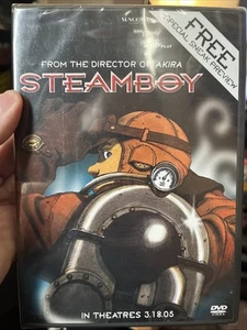 Steamboy (DVD, 2004) Special Sneak Preview Sealed Never Opened - Picture 1 of 4