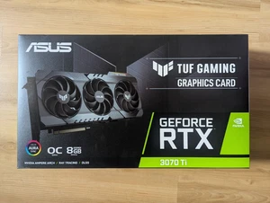 ASUS TUF Gaming GeForce RTX 3070 Ti OC 8GB GDDR6X Graphics Card - Afbeelding 1 van 1