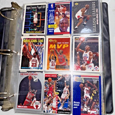 Large Collection Of NBA Vintage Cards 80’s 90’s Jordan, Pippen, Rodman, Barkley - Image 1 of 4