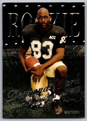 1999 SkyBox Metal Universe Desmond Clark Rookie Denver Broncos #236 - Image 1 of 2