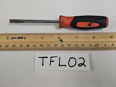 SNAP-ON SGDS06B 7/32" FLAT BLADE SCREWDRIVER USA  - Image 1 of 4