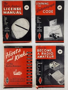 Lot of Vintage American Radio Relay League Radio ARRL Amateur Guides and Manuals - Picture 1 of 6