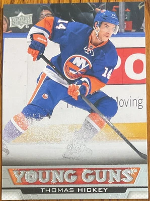 2013-14 Upper Deck Young Guns Rookie RC Thomas Hickey #491 New York Islanders - Image 1 of 2