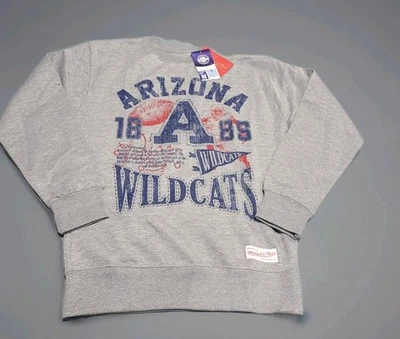 University Of Arizona Wildcats Mitchell & Ness Men's Crewneck Size S NWT - Image 1 of 4