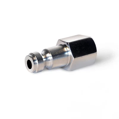 Steelman 1/4 in. Steel Quick Disconnect Plug with 1/4 in. Female NPT 14F14T-IND - Image 1 of 3