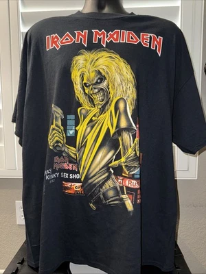 Camiseta Oficial Iron Maiden 2Xl 2017 Book Of Souls Black Tour Nueva Foto 1 de 2