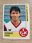 Panini Fussball 89 Herbert Hoos 135 1. Fc Kaiserslautern Bundesliga 1989 Sticker