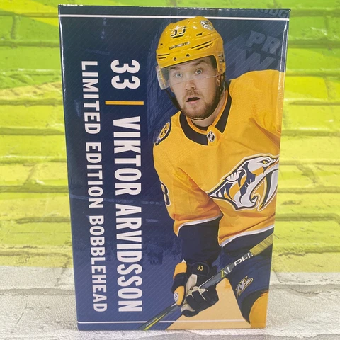 Viktor Arvidsson Limited Edition Bobblehead #33 Nashville Predators BDA Sports Cover
