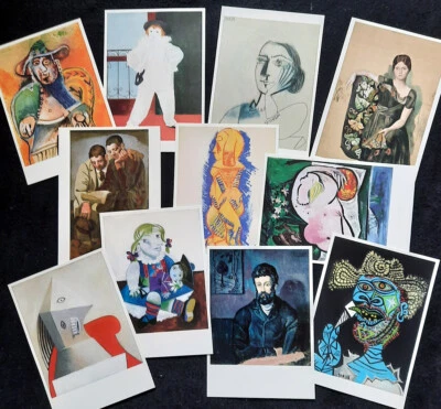 11 Kunstpostkarten mit Motiven von Pablo Picasso - Bild 1 von 4