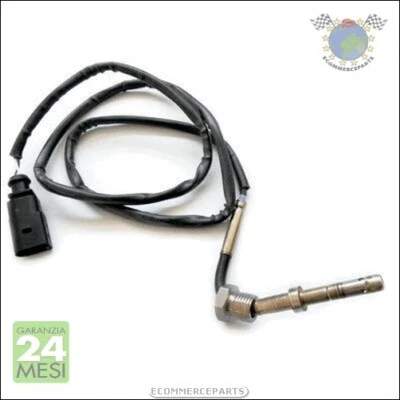 Sensore Temperatura Gas Scarico Meat Per Audi A3 Vw Jetta Iii Golf Vi Beetle - Immagine 1 di 3