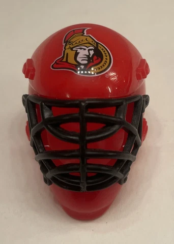 Ottawa Senators Franklin Mini Gumball Goalie Hockey Mask/Helmet NHL - Red Cover