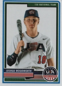 2023 Panini USA Baseball Stars & Stripes #40 Joshua Woodworth - Picture 1 of 1