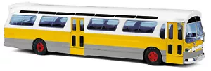 Busch 44518 H0 Automodell Amerikanischer Bus "Fishbowl", gelb #NEU in OVP# - Bild 1 von 1