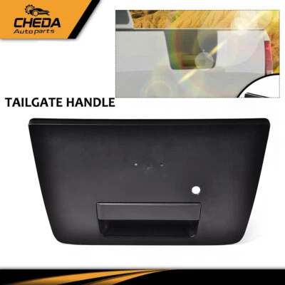 Fit For 2004 - 2012 Nissan Titan Tailgate Rear Gate Door Handle Black New - Image 1 of 4