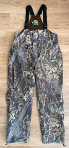 Cabela's Men's WhiteTail Clothing Mossy Oak Gore-Tex Camo Hunting Bibs Large - Picture 1 of 17