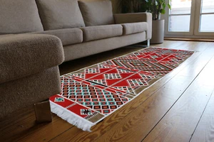 Neu 65x 200 cm Waschbarer Teppich, Kelim ,Carpet,Rug, RS 1322 A - Picture 1 of 5
