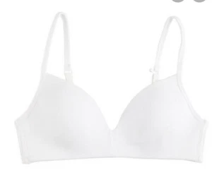 Maidenform Girls 4667 SZ 30A Big Molded Softie Cup White Bra NWT - Picture 1 of 7