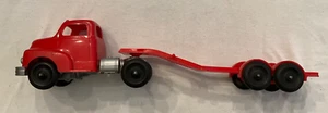 Vintage 1950's Hubley Kiddie Toy Motor Express #352 Semi Truck WITH PART Trailer - Picture 1 of 14