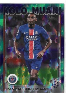 Randal Kolo Muani Northern Lights PSG #156 2024-25 Topps UCC - Picture 1 of 2