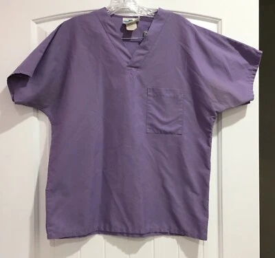 SMART СКРАБЫ - СКРАБ ТОП - КОРОТКИЙ РУКАВ - V ШЕИ / СИРЕНЕВЫЙ (СВЕТЛО-ФИОЛЕТОВЫЙ) / РАЗМЕР S - Изображение 1 из 4