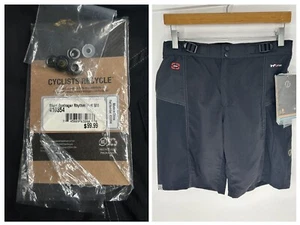 Bontrager NWT Rhythm WSD Cycling Shorts Size Medium Black Loose Fit Pockets NEW - Picture 1 of 13