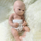 16&quot; Full Body Soft Silicone Newborn Baby Doll Unpainted Handmade Reborn Boy Gift