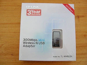 WLAN TP-Link (TL-WN823N) USB 300 Mbps Mini Funkadapter neu OVP noch verschweißt - Bild 1 von 2