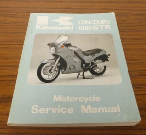 Kawasaki Concours 1000GTR (GTR 1000) Service Manual Genuine Kawasaki Book - Picture 1 of 9