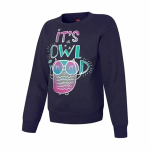 Hanes ComfortSoft EcoSmart Girls' Graphics Crewneck Sweatshirt-OK266 - Picture 1 of 8