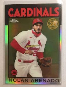 2021 Topps Chrome Nolan Arenado #86BC-5. 86 Throwback - Picture 1 of 2
