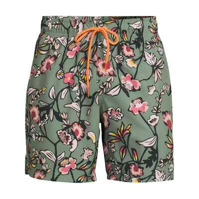 Bañador George para hombre novedoso UPF 50+ 7" entrepierna floral grande (36-38) Foto 1 de 3