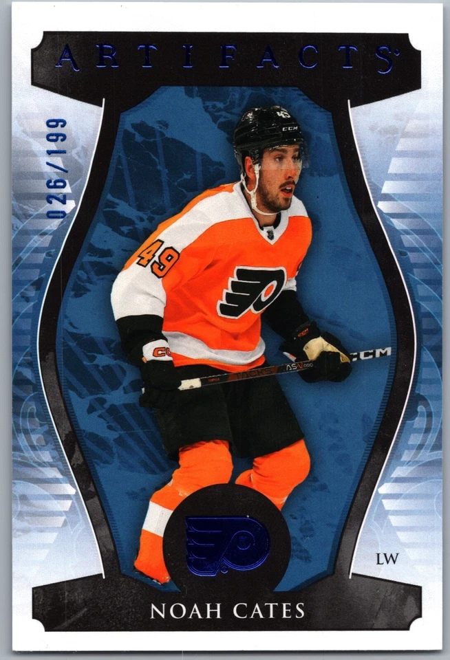 🏒 23-24 ARTIFACTS ROYAL BLUE - NOAH CATES /199 #74 PHILADELPHIA FLYERS - Image 1 of 1