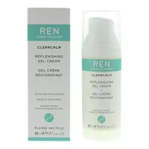Ren Clearcalm Replenishing Gel Cream 50ml - Picture 1 of 4