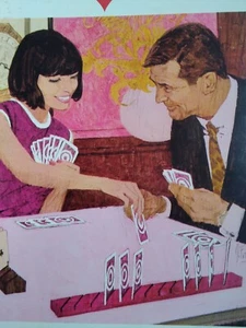 Parker Brothers Duet Bridge Vtg 1967 Original Rare NOS Sealed Never Used Freine - Picture 1 of 12