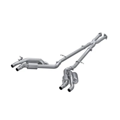 MBRP For 2022 Kia Stinger 3.3L T304 SS Cat-Back Exhaust- Dual Split Rear Quad - Image 1 of 4