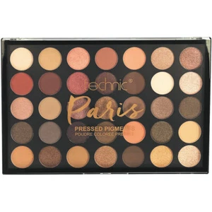 Pressed Pigment Eyeshadow Palette Paris - 35 Colours Nude Natural Brown Eyes - Picture 1 of 3