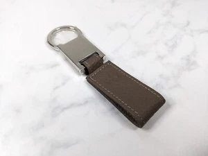 NEW BMW 5 Steel & Leather Key Ring Premium for BMW 5 Series Keyring NEW - Foto 1 di 4