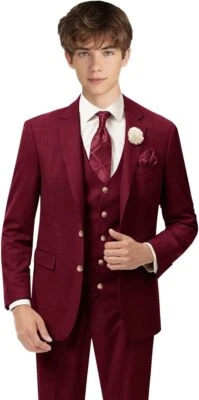 Traje formal de 3 piezas para niños trajes de lino para niños verano playa boda trajes niños Foto 1 de 4