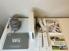 Nintendo Wii White Console Rvl-001 W/ Controllers Wii Sports & Wii Game Party