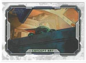2022 TOPPS STAR WARS IL LIBRO DI BOBA FETT CONCEPT ART CA-14 ARRIVO DI GROGU - Foto 1 di 1