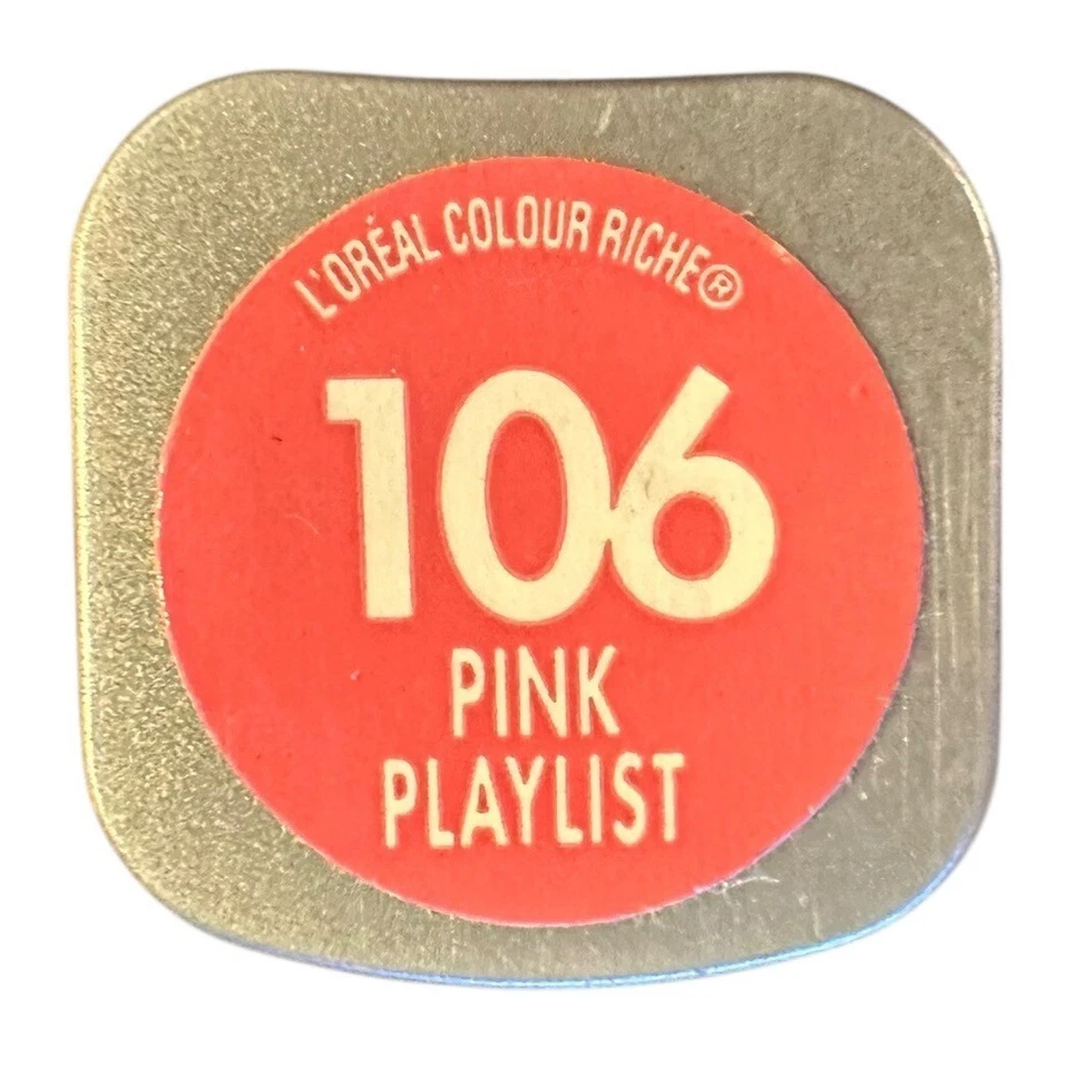 LOreal Colour Riche Lipcolour Lipstick 106 PINK PLAYLIST 0.13 oz Discontinued - Image 1 of 3