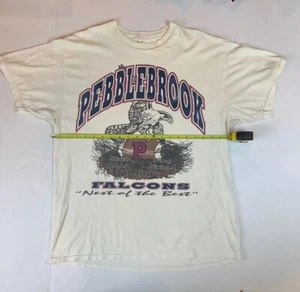 Camiseta de fútbol vintage 1998 Pebblebrook Falcons final estatal dieciséis - Imagen 1 de 7