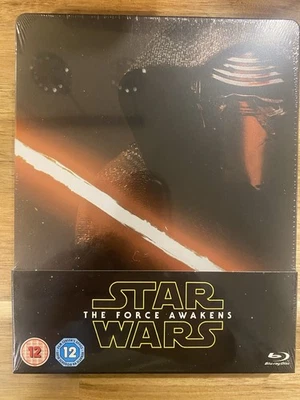 NEW & SEALED Star Wars: The Force Awakens - Zavvi LTD Edition Steelbook Blu-Ray - Image 1 of 2