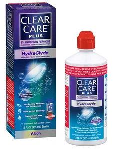 Clear Care Plus reinigende & desinfizierende Kontaktlinsenlösung mit Linsenetui, - Bild 1 von 6