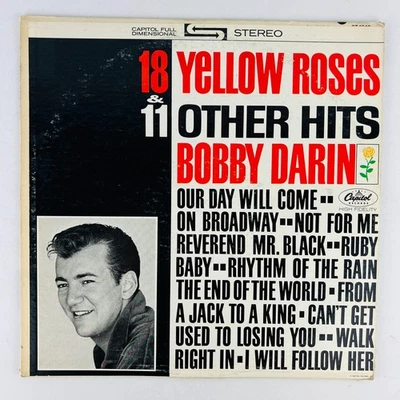 Bobby Darin – 18 Yellow Roses Vinyl LP Record Album ST-1942 - Image 1 of 2