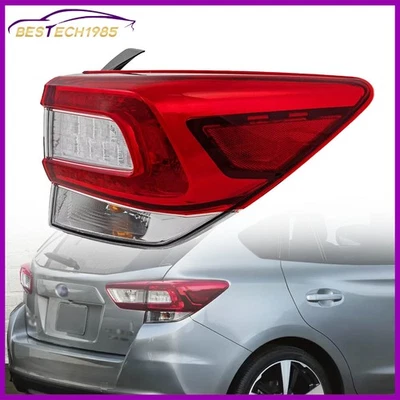 Tail Light For 17-19 Subaru Impreza Hatchback 18-19 Crosstrek Right Side Outer Foto 1 de 4