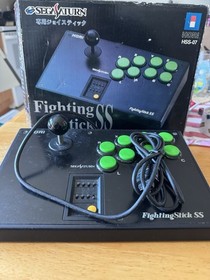 HORI Sega Saturn Fighting Stick SS HSS-07 with Box- Japan Import, Tested working