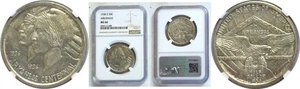 1938-S 50C Arkansas Commemorative Half Dollar NGC MS-66 - Picture 1 of 3